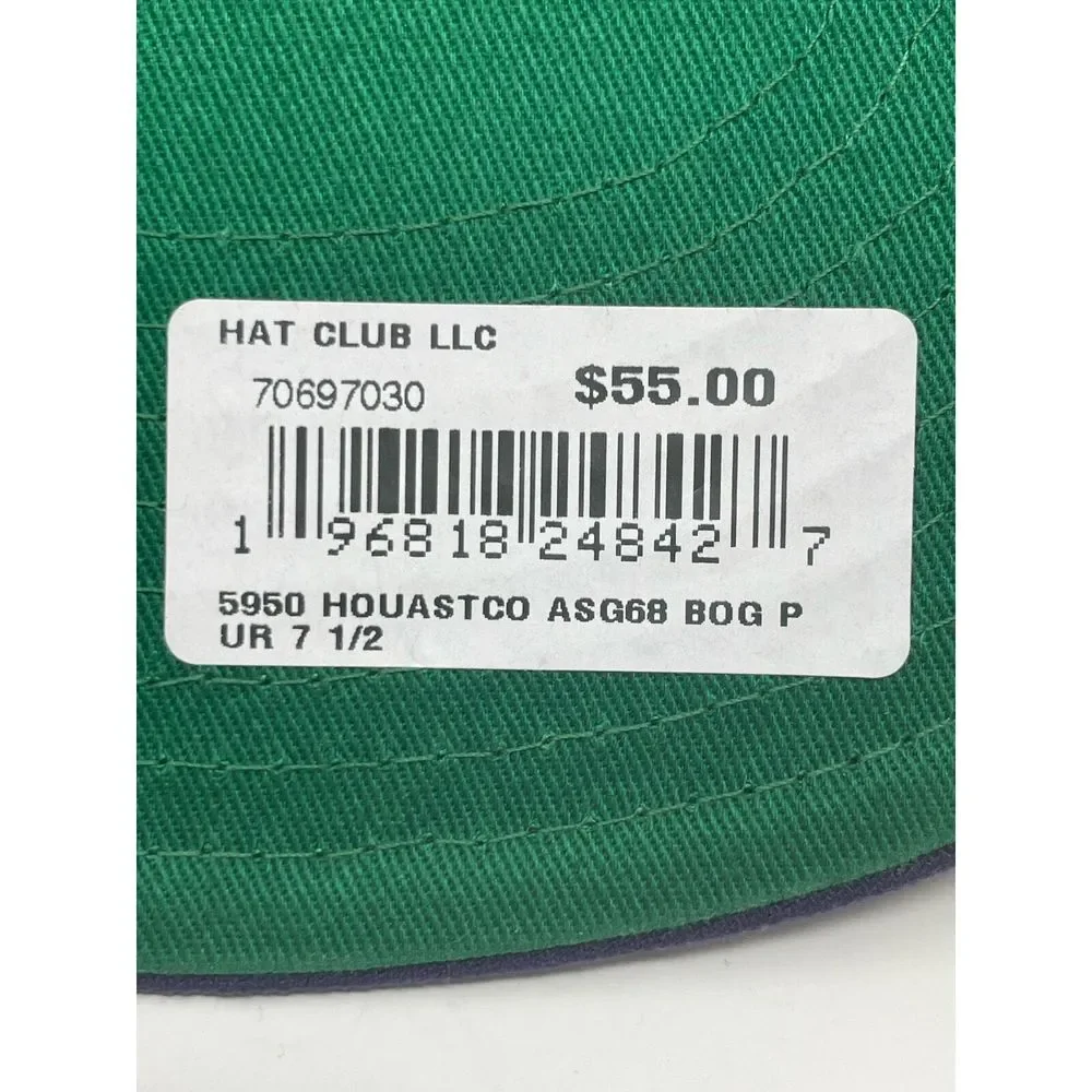 New Era Houston Astros Cactus Fruit 59FIFTY Hatclub Fitted Hat‎ 1968 All Star